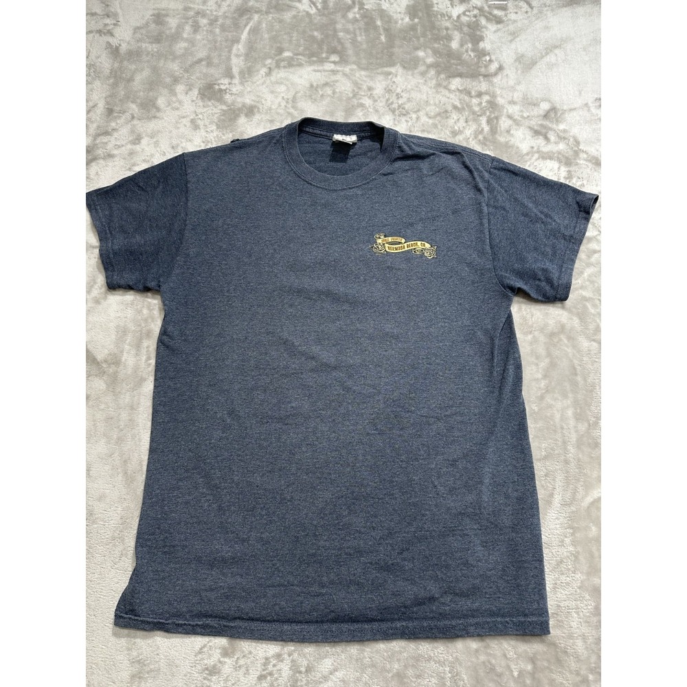 Coastal Classics Hermosa Beach T-Shirt Men's Size‎ Medium Gray Surf Fiesta EUC
